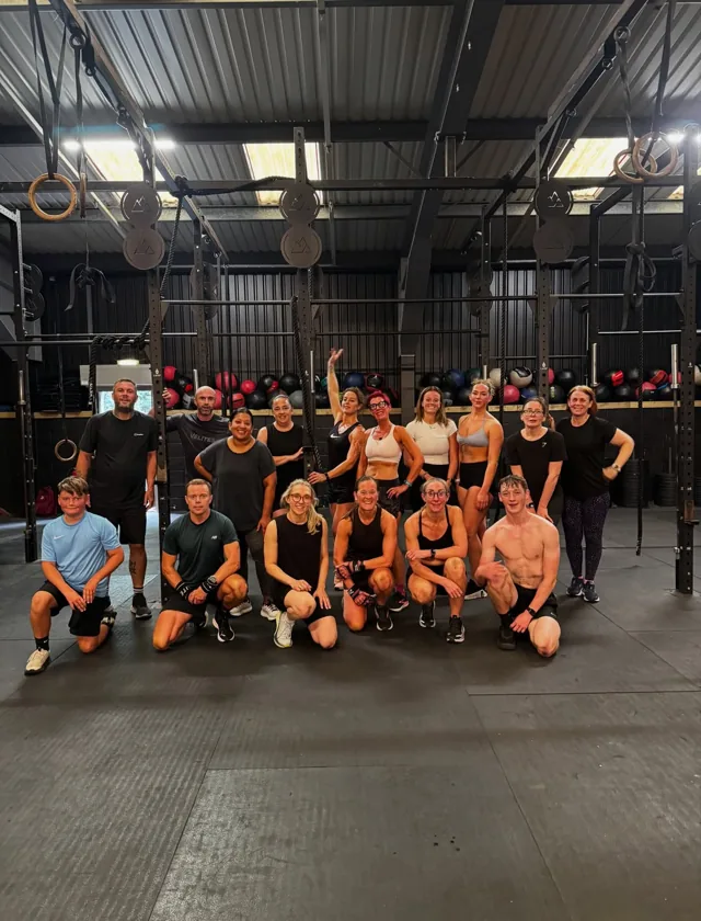 Glacier gym community group photograph 18