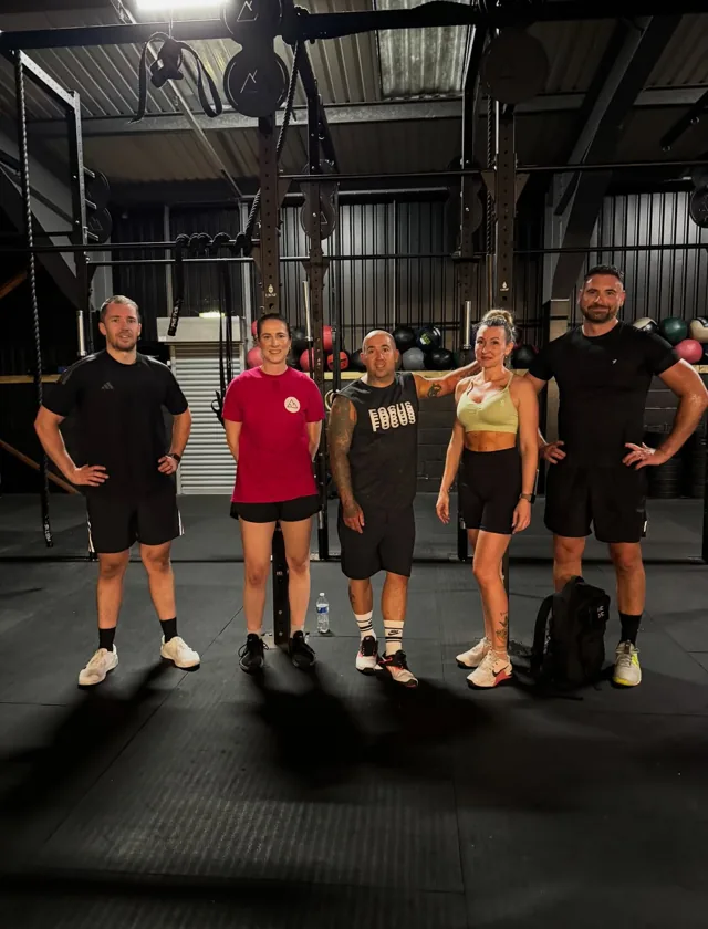 Glacier gym community group photograph 19