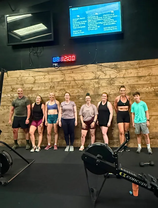 Glacier gym community group photograph 12