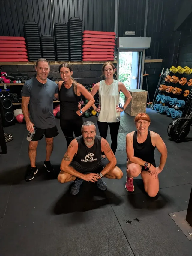 Glacier gym community group photograph 25