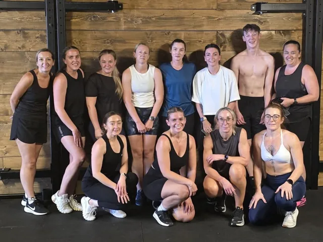 Glacier gym community group photograph 3