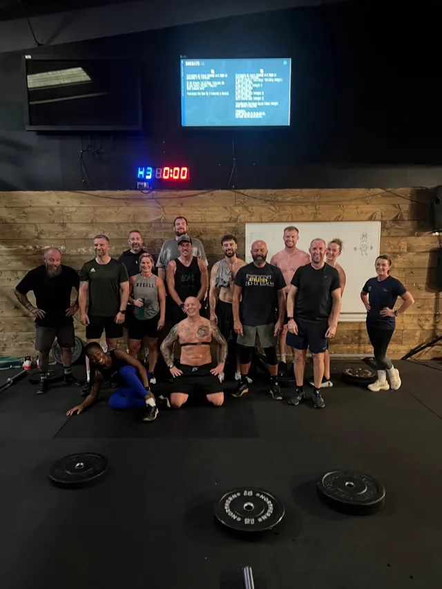 Glacier gym community group photograph 21