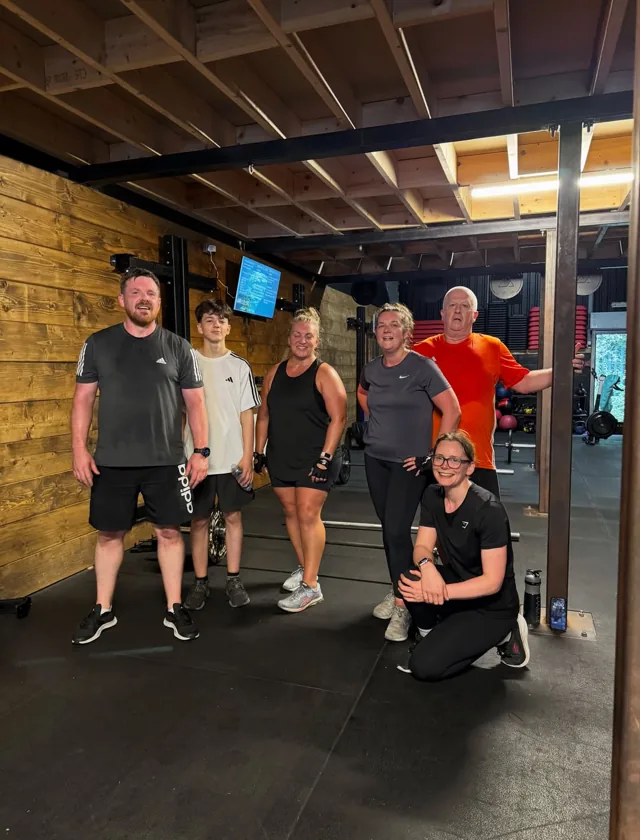 Glacier gym community group photograph 15