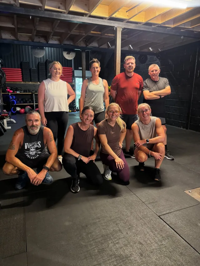Glacier gym community group photograph 22